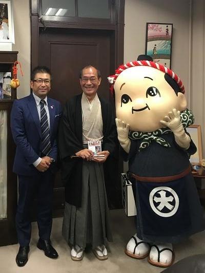 ついに門川市長と対面！！の巻